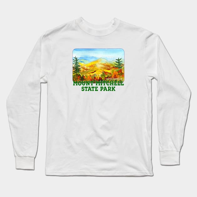 Mount Mitchell State Park, North Carolina Long Sleeve T-Shirt by MMcBuck